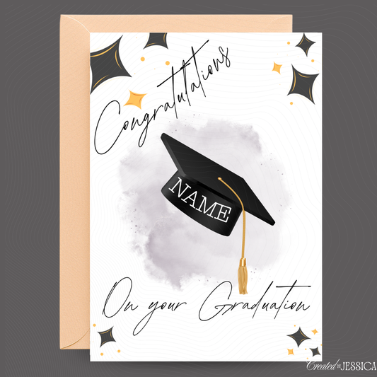 GRADUATION CARD Grey Edition