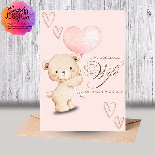 Valentines Card Female