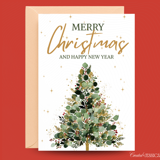 Merry Christmas & Happy New Year Card