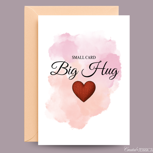 Big Hug Greeting Card