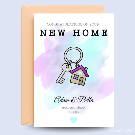 New Home Greeting Card