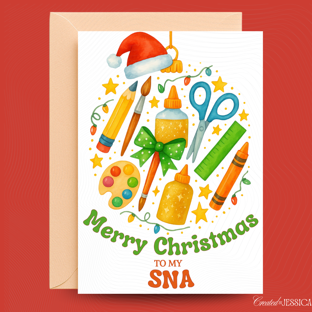 Merry Christmas Card To My SNA