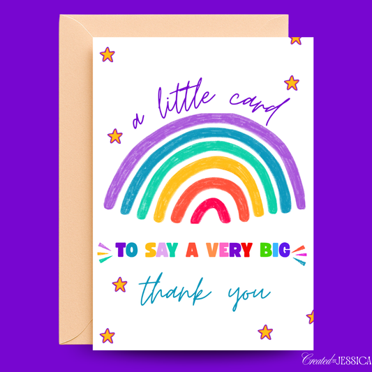 Big Thank You Greeting Card